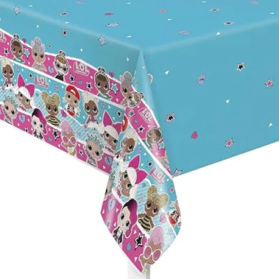 Afbeelding van Tafelkleed L.O.L Surprise (137x213cm) Verjaardag meisje