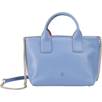 Afbeelding van DUDU Ibiza Handtas, Dames, Maat: One Size, Pastellblau
