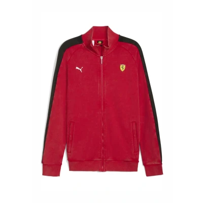 Afbeelding van Scuderia Ferrari T7 jack voor Heren, Rood, Maat XS PUMA
