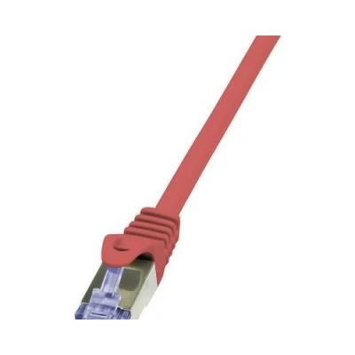 Image de LogiLink PrimeLine cordon de raccordement 0.25 m rouge
