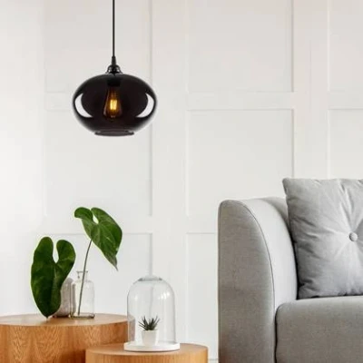 Afbeelding van KOBO Living Hanglamp Smoked