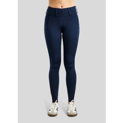 Image de Rebel Legging d&#039;Équitation Tone in Crystals Full Grip MarinVendu par Agradi