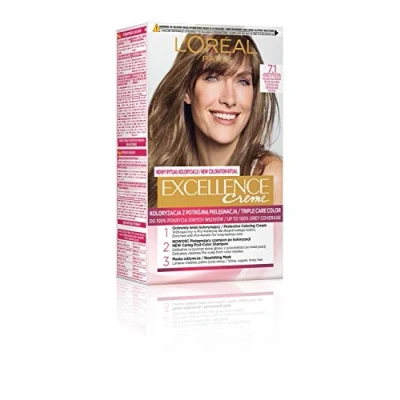 Afbeelding van Excellence Crème haarkleuring 7.1 As Blond