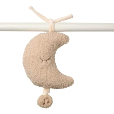 Afbeelding van Nattou TEDDY Muziek Knuffel Maan 25 cm Beige
