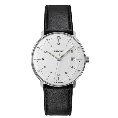 Afbeelding van Junghans Max Bill 27/4700.02 automaat horloge klassiek heren dames vintage luxe cadeau