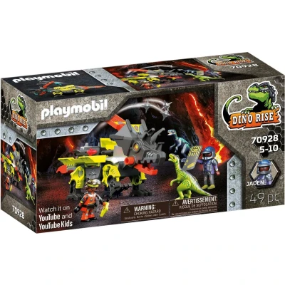 Afbeelding van Playmobil DINO RISE Robodino Fighting Machine Speelgoed voor kinderen, Maat: One Size, Multi coloured