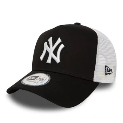 Afbeelding van New Era KIDS Essential Aframe Trucker Unisex Fanartikel voor kinderen, Maat: 54 55, Black/white