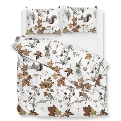 Afbeelding van Dekbedovertrek Zohome Wonder Flanel White