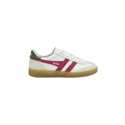 Afbeelding van Gola Viper Fashion damessneakers, Fuchsia wit, Wit
