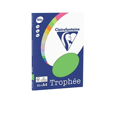 Image de Clairefontaine Papier Clairalfa A4 160g Blanc Etui De 50f