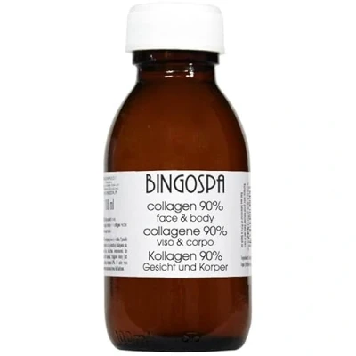 Afbeelding van Anti aging vloeibaar collageen 90% voor de nacht 100 ml BINGOSPA