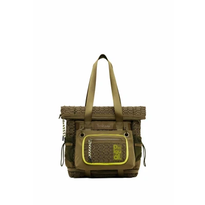 Afbeelding van Desigual Rugzak, Dames, Maat: One Size, Green