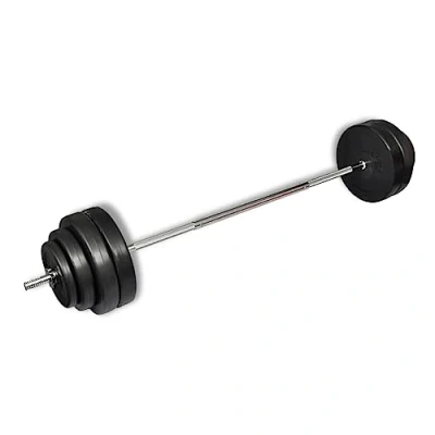 Afbeelding van vidaXL Halter met gewichten 60 kg