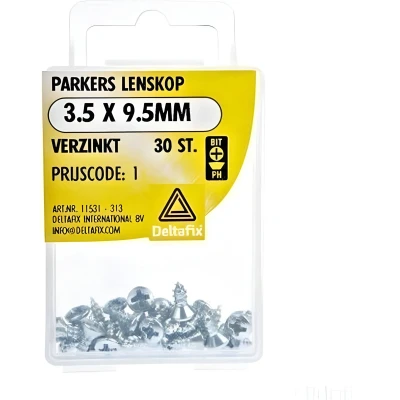 Afbeelding van Parkers 3,5x9,5mm verz 30st Deltafix