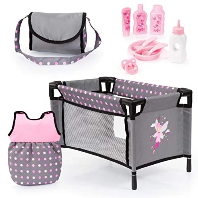 Afbeelding van Accessoires voor poppen Reig 11 Onderdelen Grijs Roze