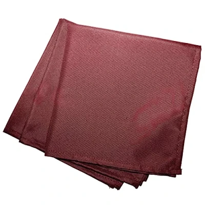 Afbeelding van Livetti Servetten Polyester 3 STK 40x40 Burgundy