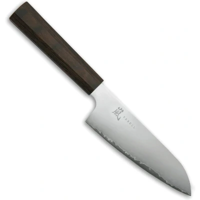 Afbeelding van Yaxell HANA Universeelmes 12,5 cm 3 Lagen Damaststaal Movax Staal Pakka Wood Heft