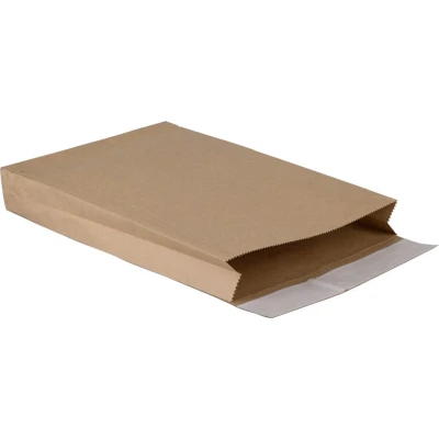Afbeelding van Kraftpapier verzendzakken bruin 190 x 50 300 mm 100 gram/m2