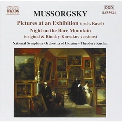 Afbeelding van National Symphony Orchestra Of Ukraine, Theodore Kuchar Mussorgsky: Pictures At An Exhibition (Orch.Ravel) (CD)