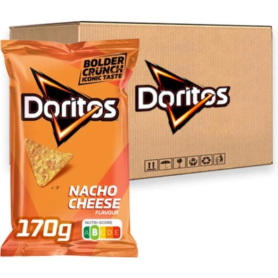 Afbeelding van Doritos Nacho Cheese 22x170g
