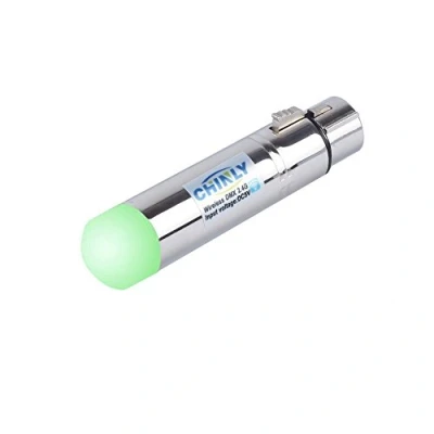 Afbeelding van CHINLY 2.4G ISM DMX512 Draadloze Vrouwelijke XLR Ontvanger met Antenne voor Bewegende Hoofden Podium Verlichting
