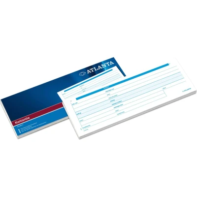 Afbeelding van Atlanta by Jalema kwitantieblok ft 10,5 x 29,7 cm
