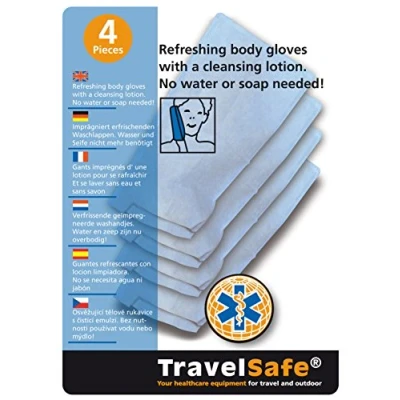 Afbeelding van Travelsafe Washandjes 4 Stuks