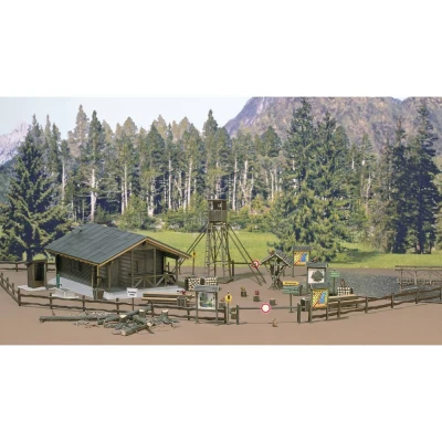 Afbeelding van Busch Motiv set »wald set« H0 (Bu6042) modelbouwsets, hobbybouwspeelgoed voor kinderen, modelverf en accessoires