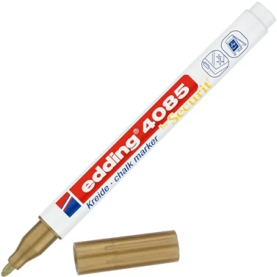 Afbeelding van Krijtstift edding 4085 by Securit rond 1 2mm goud