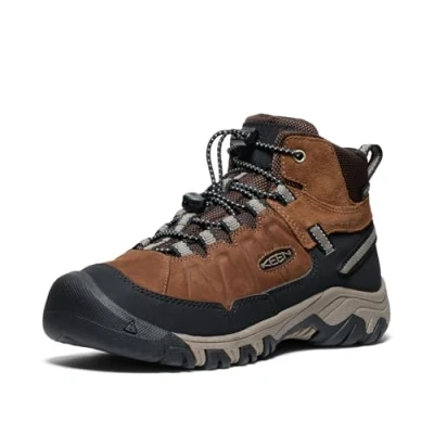 Afbeelding van Keen Targhee IV MID WP Unisex Outdoorschoenen voor kinderen, Maat: 35, Brown Leer en textiel
