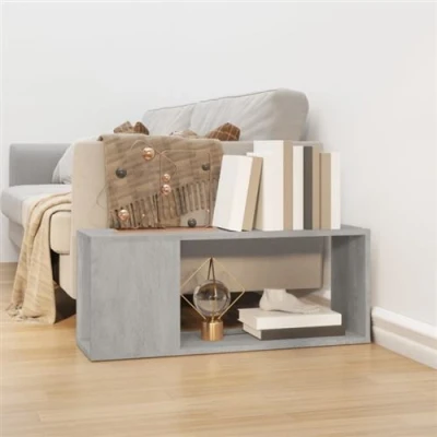 Afbeelding van vidaXL Tv meubel 80x24x32 cm bewerkt hout betongrijs