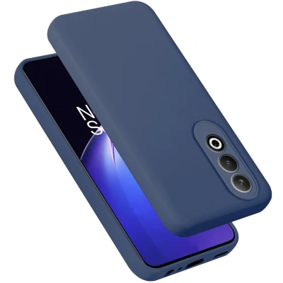 Afbeelding van Cadorabo Hoesje geschikt voor OnePlus CE4 in LIQUID BLAUW Beschermhoes gemaakt van flexibel TPU silicone Case Cover