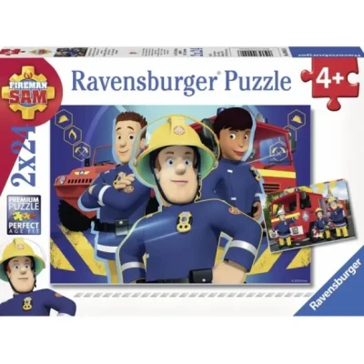 Afbeelding van Ravensburger Sam helpt je uit de Brand 2x24 stuks