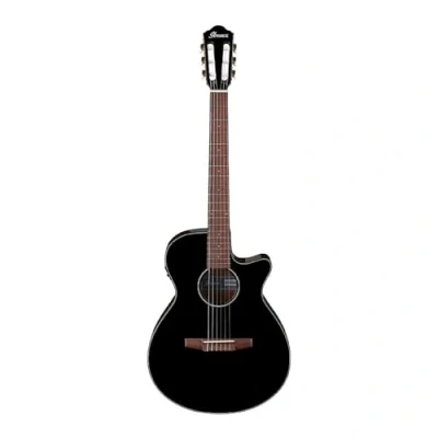 Afbeelding van Ibanez AEG50N BK Nylon String 4/4 Klassieke gitaar