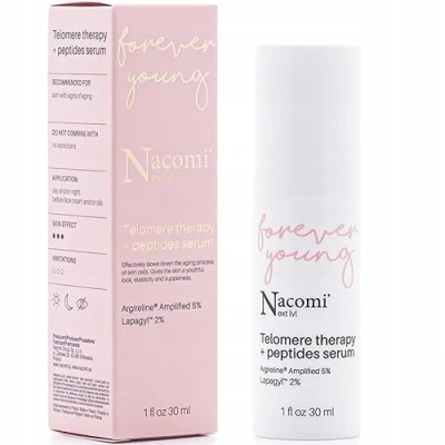 Afbeelding van Nacomi NXT Telomere Therapy + Peptides Serum Forever Young 30ml.