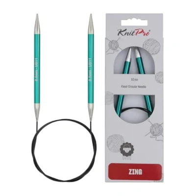 Afbeelding van KnitPro Zing rondbreinaalden 150cm 8.00mm.