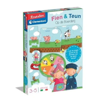 Afbeelding van Clementoni Fien &amp; Teun Boerderij Educatief Spel