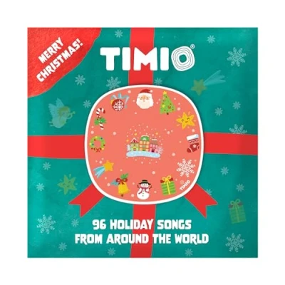 Image de TIMIO Disque de chansons Noël pour Lecteur Audio et Musique 96 internationales du Monde Entier Chants Xmas