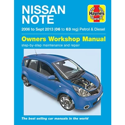 Afbeelding van Nissan Note petrol &amp; diesel (&#039;06 Sept &#039;13) 06 to 63