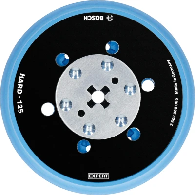 Afbeelding van Bosch Accessories 2608900005 Expert Multihole (Expert met meerdere gaten) universele steunpad, 125 mm, hard Diameter 125 mm
