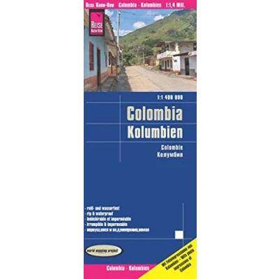 Afbeelding van Reise Know How Landkarte Kolumbien 1 : 400 000