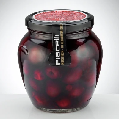 Afbeelding van Compote Kers, licht gesuikerd 550g