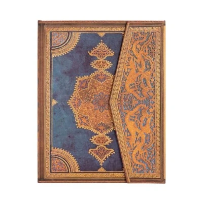 Afbeelding van Paperblanks Safavid Indigo Ultra Gelinieerd