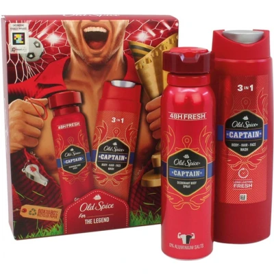 Afbeelding van Old Spice GP Captain Deodorant Spray 150ml+Shower Gel 250