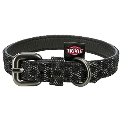 Afbeelding van Trixie Halsband Hond Night Reflect Zwart
