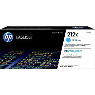 Afbeelding van HP Tonercartridge W2121X 212X blauw