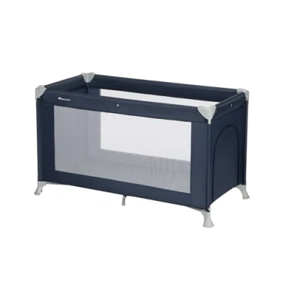 Image de Bebeconfort Sweet Dreams, Lit Parapluie Bébé, 0 3 Ans (0 15 kg), Léger, Grand Matelas, Ouverture Latérale, Design Pliable, Sac de Transport Inclus, Navy Blue