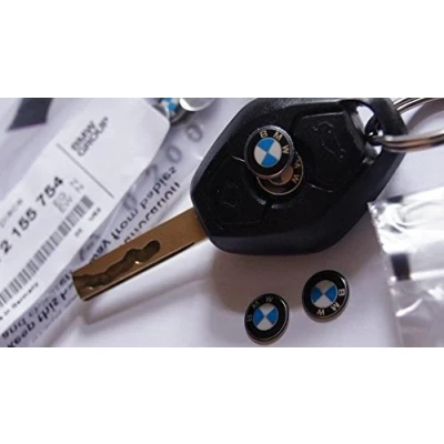 Afbeelding van BMW M afstandsbediening sleutelhanger logo serie 1, 3, 5, 6, 7, 11 mm (metaal, 66122155754