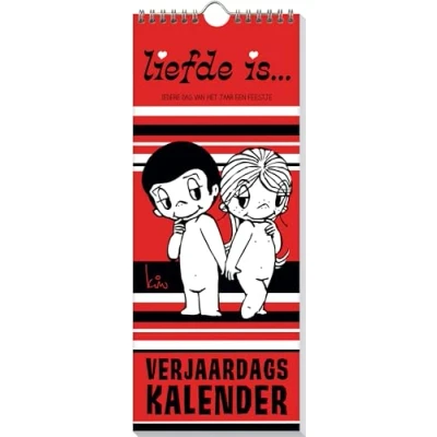 Afbeelding van Verjaardagskalender Interstat Liefde is?