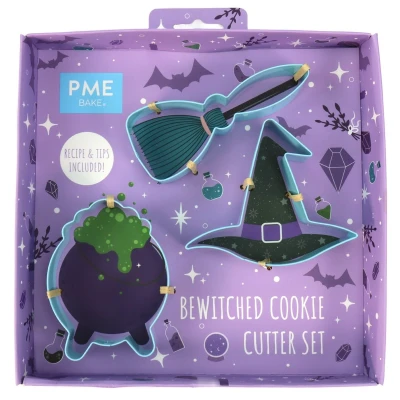 Afbeelding van PME Koekjes Uitsteker Heksen Set/3